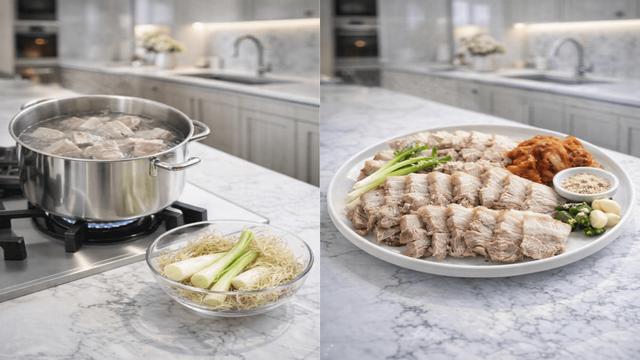 “된장 넣었는데도 냄새 납니다”… 수육 삶을 때 잡내 사라지는 진짜 재료 따로 있었습니다