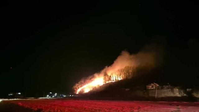 강원 양양 야산서 산불…약 1시간 30분 만에 꺼져(종합)