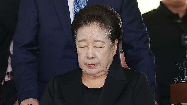 법원, 통일교 한학자 구속집행정지 결정…21일까지 석방