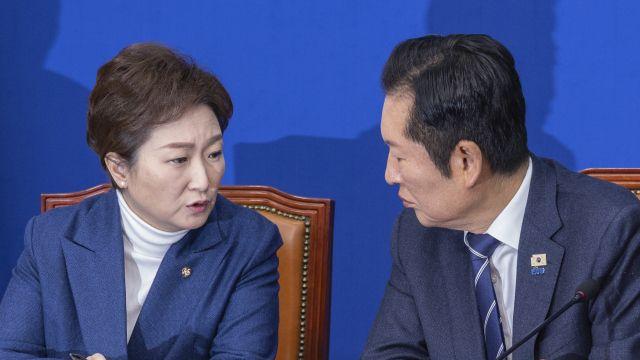 與 '합당 내홍' 일단 봉합?…정청래 