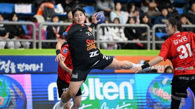 브레이크 고장난 SK슈글즈, 광주도시공사 잡고 ‘8연승 정조준’