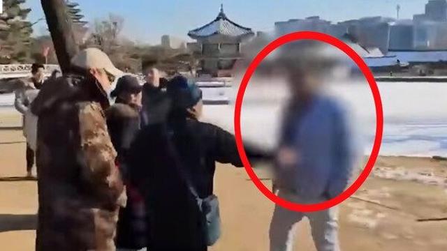 경복궁 경비원 집단폭행 중국인 관광객, 조사 다음날 출국... 