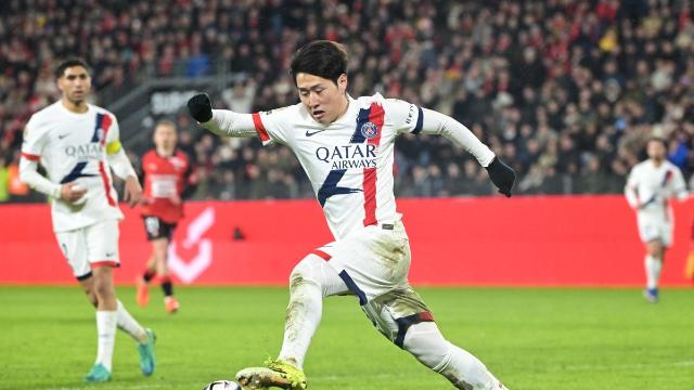 '이강인 또 교체 투입' PSG, 렌에 1-3 완패…리그1 선두 위태