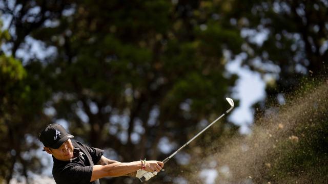 앤서니 김, LIV 골프 호주 대회 2R 4위…선두와 3타 차