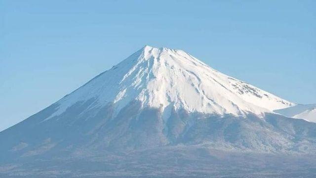 일본 후지산 크기 체감