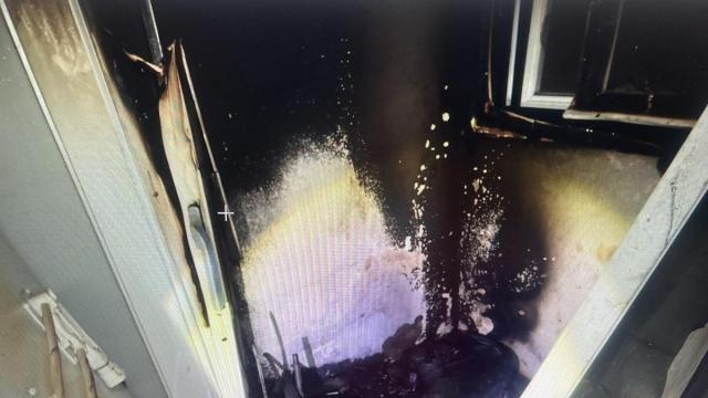 포항 아파트 5층서 화재…1명 연기 흡입