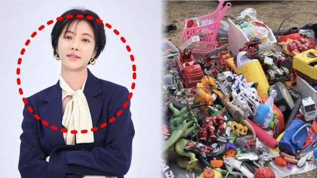 '43억 횡령' 황정음, 장난감 무료 나눔 올렸다가 논란...박살난 상태·흙바닥 비판