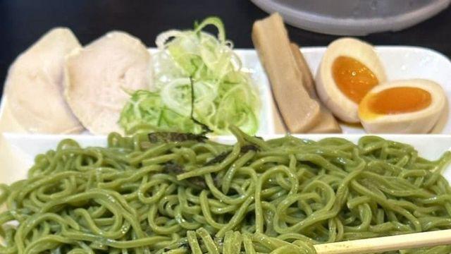 일본 교토에서 나온 말차 츠케멘