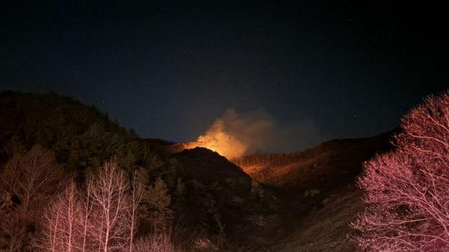 충남 금산 진산면서 산불…진화차량 32대 투입 진화 중