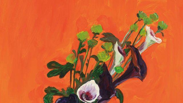 풍자 화가 장-필리프 델롬이 꽃을 그릴 때, 정물화는 다시 떠올랐다