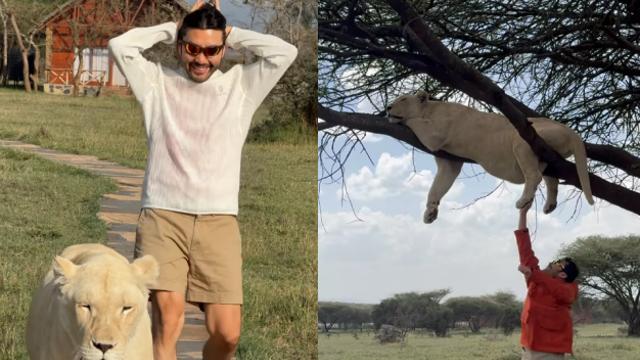 노홍철, 아프리카 '사자 인증샷' 알고 보니…