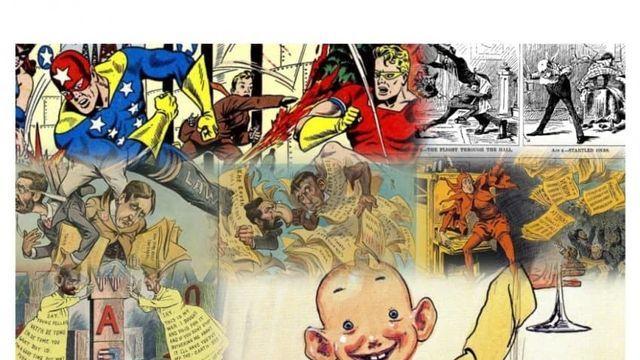 미국 코믹스의 표지 장사