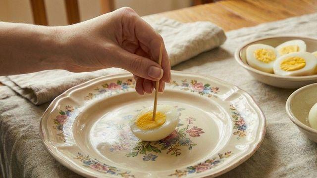 집에 있는 삶은 계란에 이쑤시개 하나 꽂아보세요…이 쉬운 걸 아무도 모릅니다