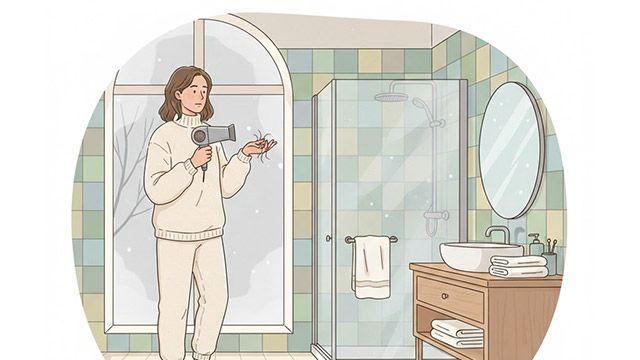 추우면 악화할까? 탈모, 겨울에 더 심해 보이는 이유