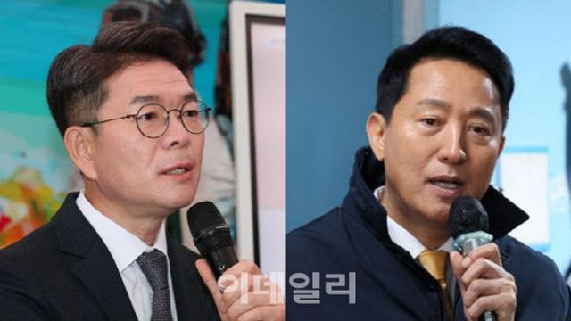 정원오, 서울시장 가상 대결서 오세훈 4%p 앞서
