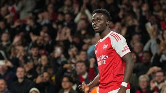 '붐사카라카' 사카, 아스널의 전설로 남는다…BBC 