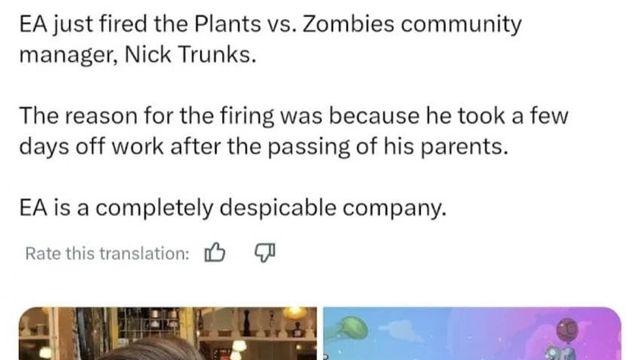 게임회사 EA 최신 근황...