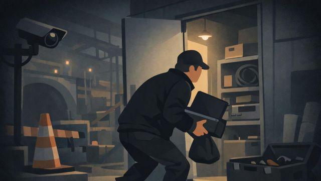 지하철 공사현장·학원 침입 상습 절도 60대 징역 4년