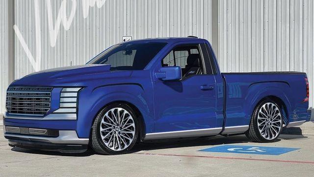 팰리세이드 싱글캡 픽업트럭 등장…포드 F-150 닮은 모습에 깜짝