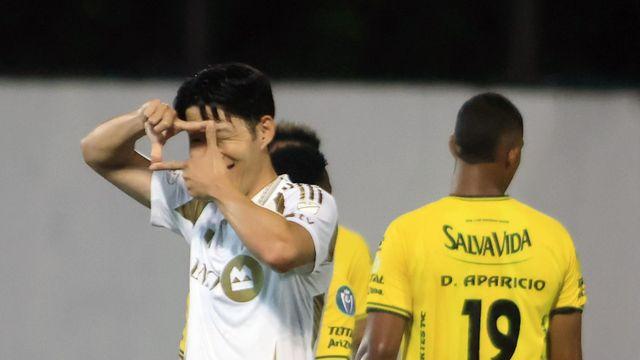 손흥민에게 61분간 1골-3도움 맹폭당한 '레알 에스파냐' 는?  손흥민 몸값의 4분의 1 불과