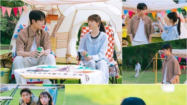 tvN ‘우주를 줄게’ 배인혁-노정의, 우주와 캠핑 나들이! 설렘 기대 속 또다시 티격태격