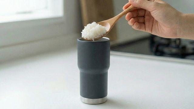 텀블러에 남은 찬밥을 넣어보세요…알아두면 평생 써먹을 수 있어요