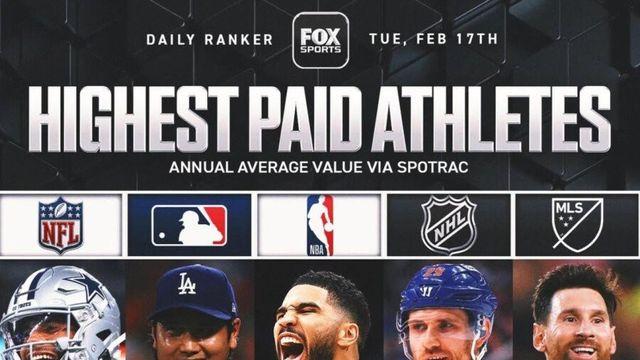 미국 5대 스포츠 연봉 Top5 (feat.손흥민)