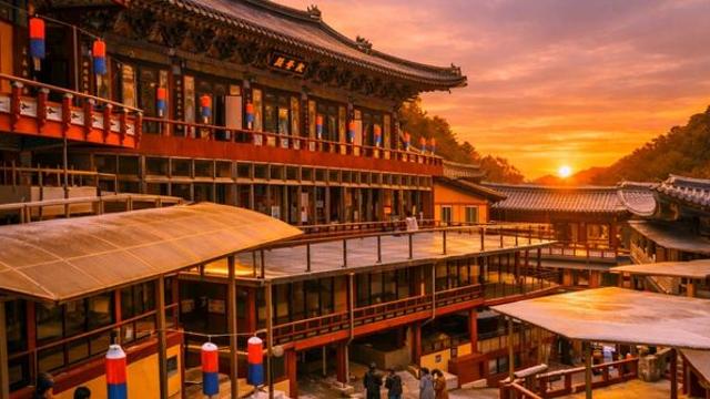 한국에 이런 곳이?... 소백산 꼭대기에서 황금빛으로 번쩍이는 ‘27m 거대 건물’ 정체