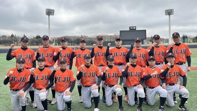 제주고 야구 올 시즌 '안방체전' 상위권 도전