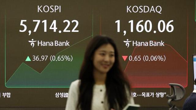 코스피, 사상 첫 5700선 돌파… ‘거침없는’ 사상 최고가 랠리