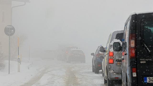 [올림픽] 폭설 교통 마비에 컬링 선수들 1시간 버스에 갇혀