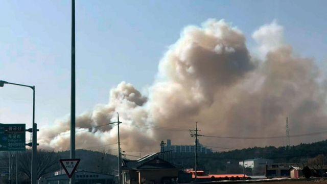 강풍 타고 번진 불길… 예산·서산 동시다발 산불 확산에 ‘주민 대피 비상’