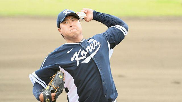 한화 타선 '꽁꽁 묶은' 한화 류현진, 이 선수에 