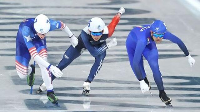 정재원, 남자 매스스타트 5위...3연속 올림픽 메달 무산