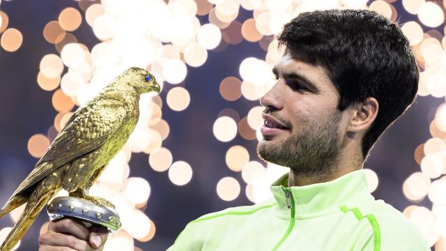 알카라스, 남자프로테니스 투어 카타르 엑손모바일오픈 우승