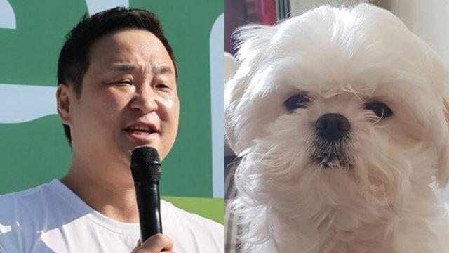 구성환 반려견 '꽃분이', 무지개다리 건너…