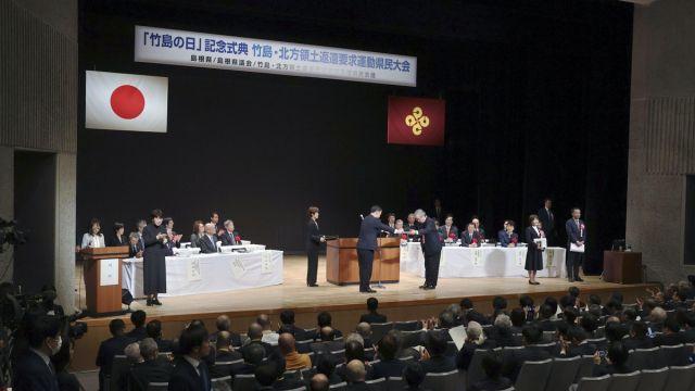 日 ‘다케시마의 날’ 강행…“독도는 일본 땅” 억지 주장 되풀이