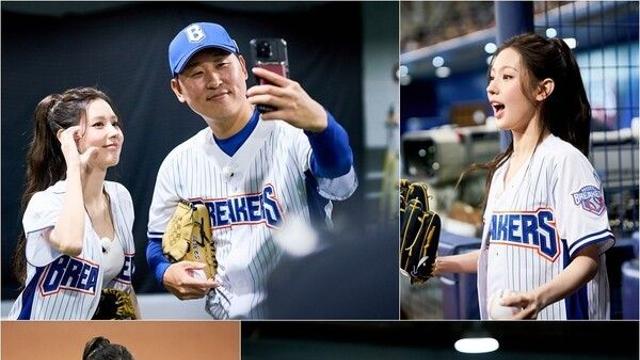 '최강야구' 아이들 미연, 러블리 요정의 반전 '변화구'