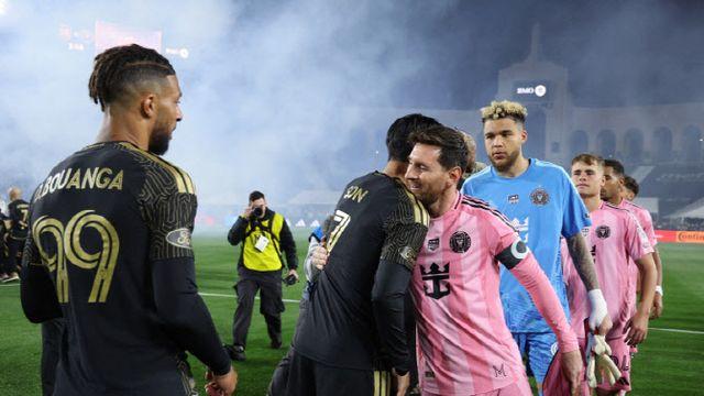 '손흥민 메시 앞에서 도움' LAFC, 마이애미에 앞선 채 전반 종료
