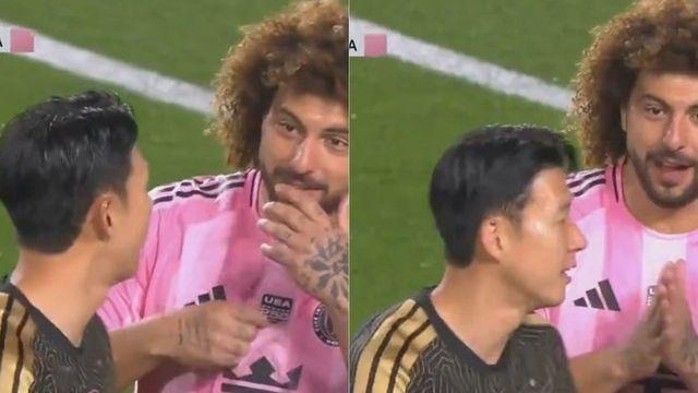 “무실점보다 손흥민과 유니폼 교환이 더 중요해?” 마이애미 DF, 두 손 모아 부탁했으나 뭇매