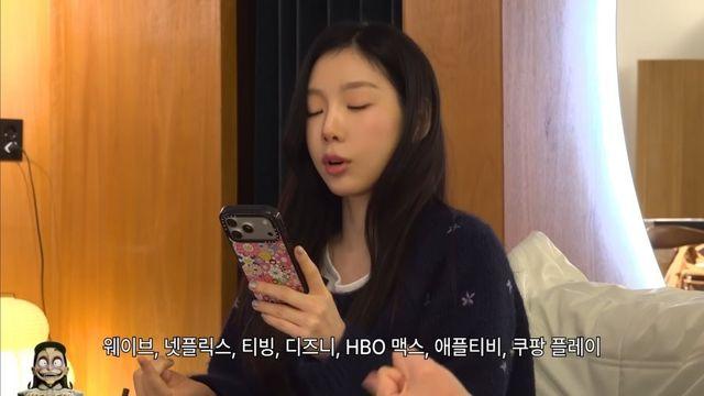 소녀시대 태연이 구독중인 OTT 목록