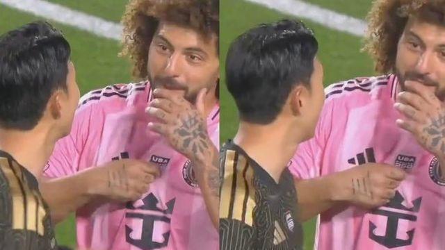 대한민국 캡틴의 위엄! 경기 도중인데 두 손 모으고 ‘유니폼 주세요’→손흥민도 약속 지켰다