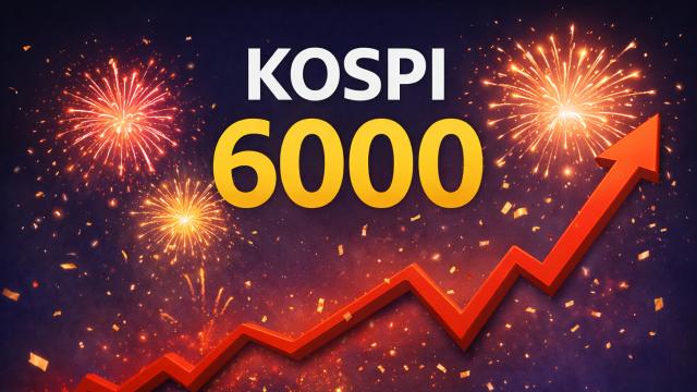 [개장시황] 코스피 '신기록 행진'…오천피 한달만에 '육천피' 돌파