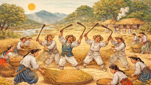 [우리 소리를 찾아서] 들녘을 울린 신명의 박자, '옹헤야'