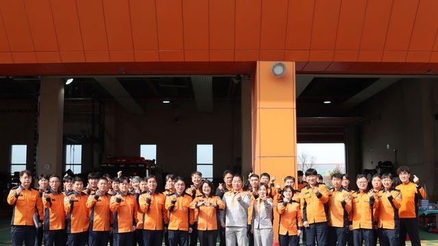 신미숙 경기도의원 화성소방서 1일 명예소방서장 위촉