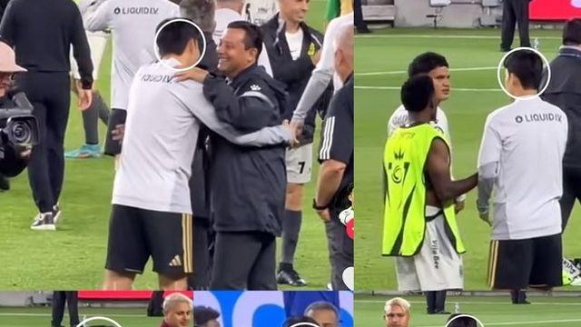 ‘대한민국 캡틴’ 손흥민의 위엄! 대회 탈락했는데 선수+스태프가 ‘팬 서비스 요청’→“모두에게 시간 내줬어” 칭찬