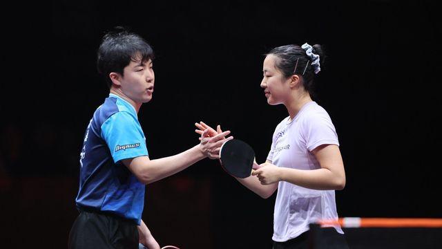 ‘탁구 혼복 세계 1위’ 임종훈-신유빈, 싱가포르 스매시 결승 진출