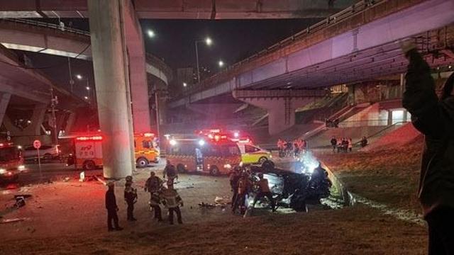 경찰, '반포대교 추락' 포르쉐 운전자 구속영장 신청