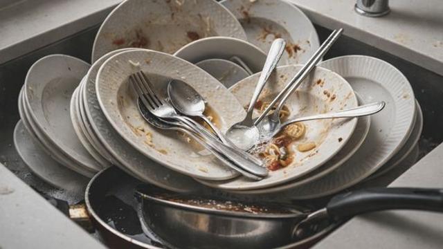 '설거지, 밥 먹고 바로 할까? 불렸다 할까?'