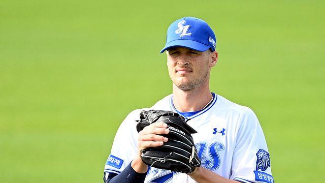 '이럴 수가' 삼성 매닝, 팔꿈치 수술 전망→교체 절차 밟는다…